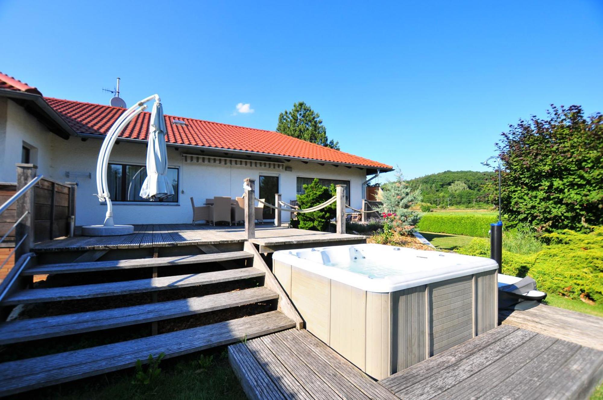 Ferienhaus Muehlblick Обердакштеттен Экстерьер фото